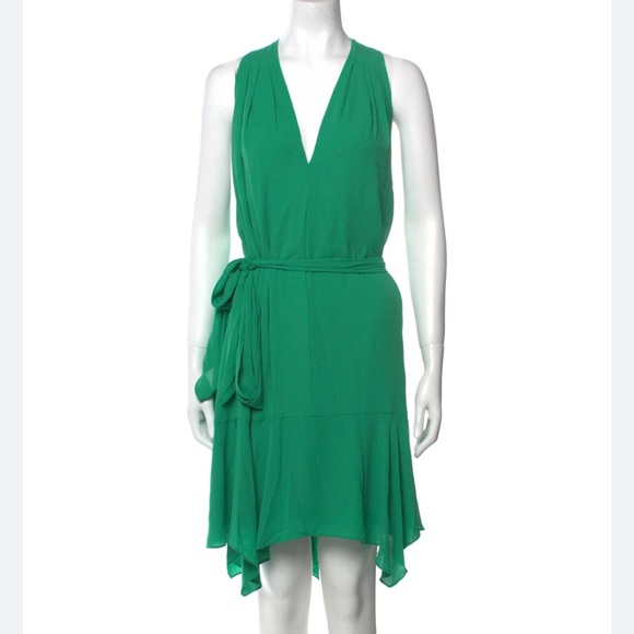 Halston Heritage V-Neck Dress - Picture 7 of 8